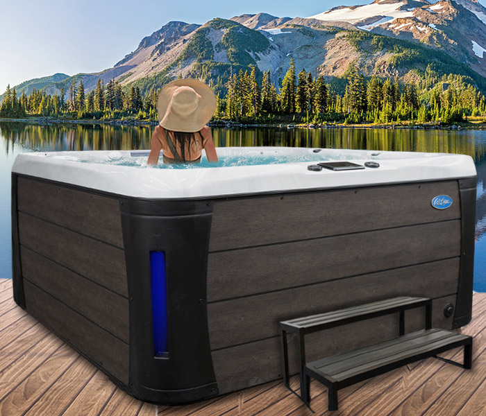 Calspas hot tub being used in a family setting - hot tubs spas for sale Lodi